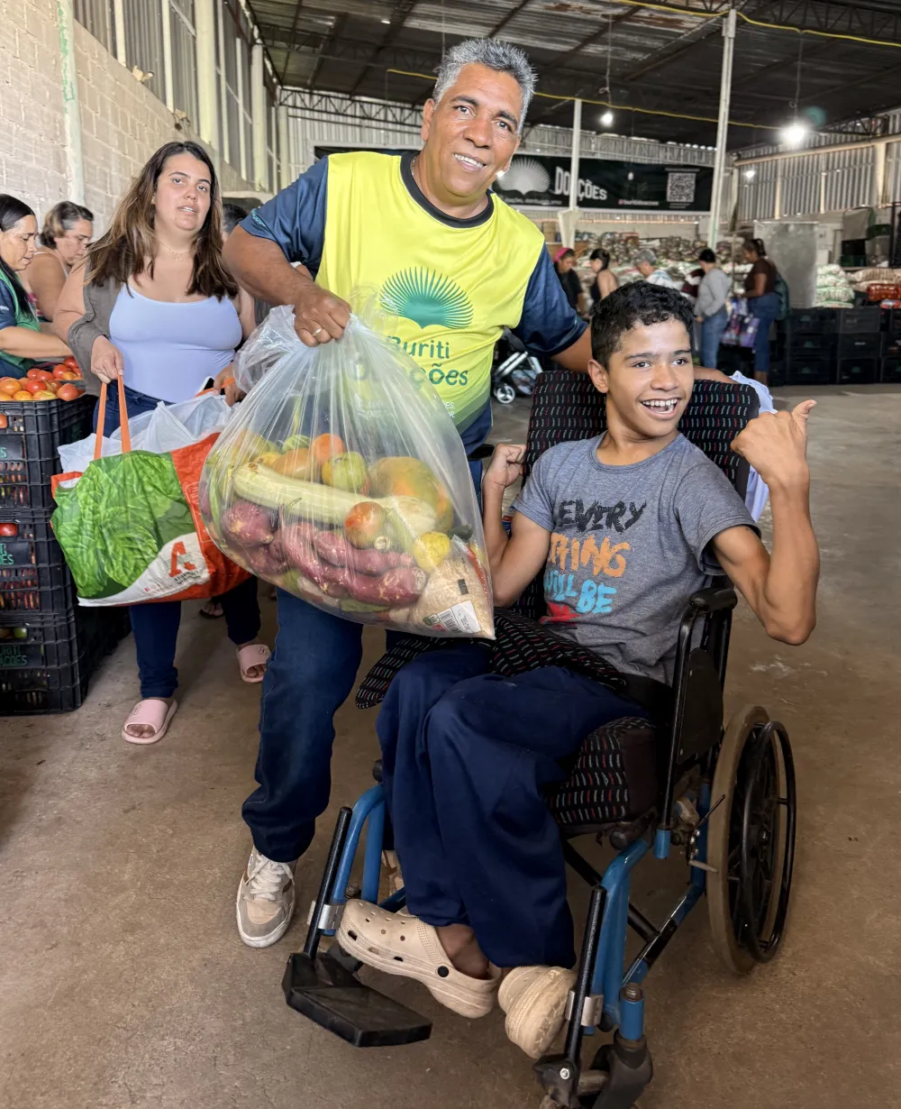 Airton Firmino, fundador da Buriti Doações